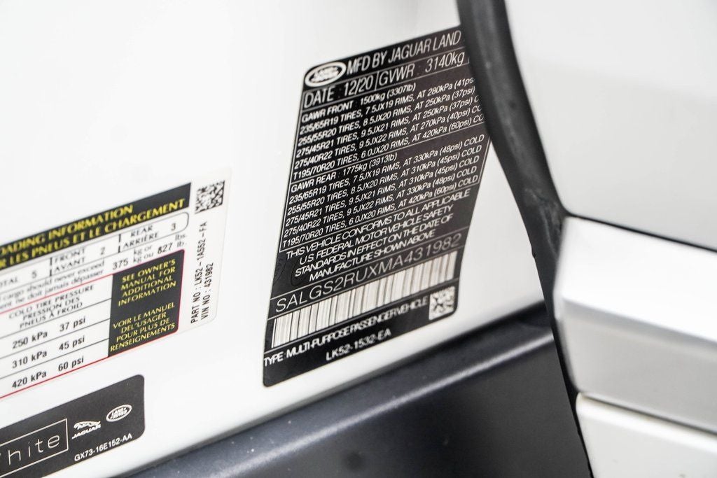 2021 Land Rover Range Rover Westminster