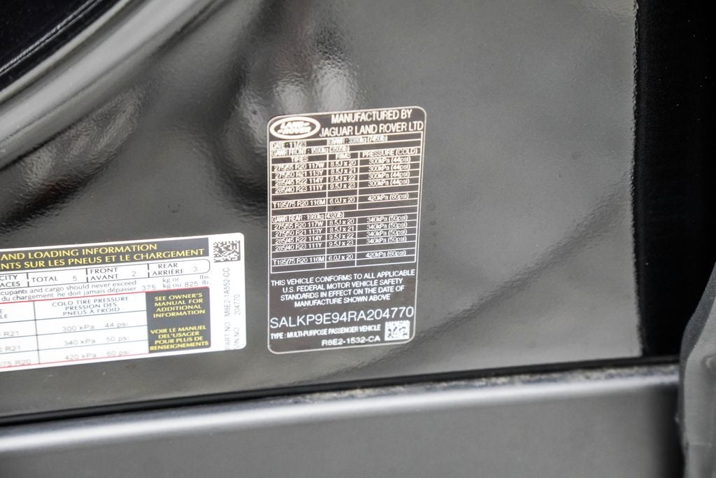 2024 Land Rover Range Rover SE