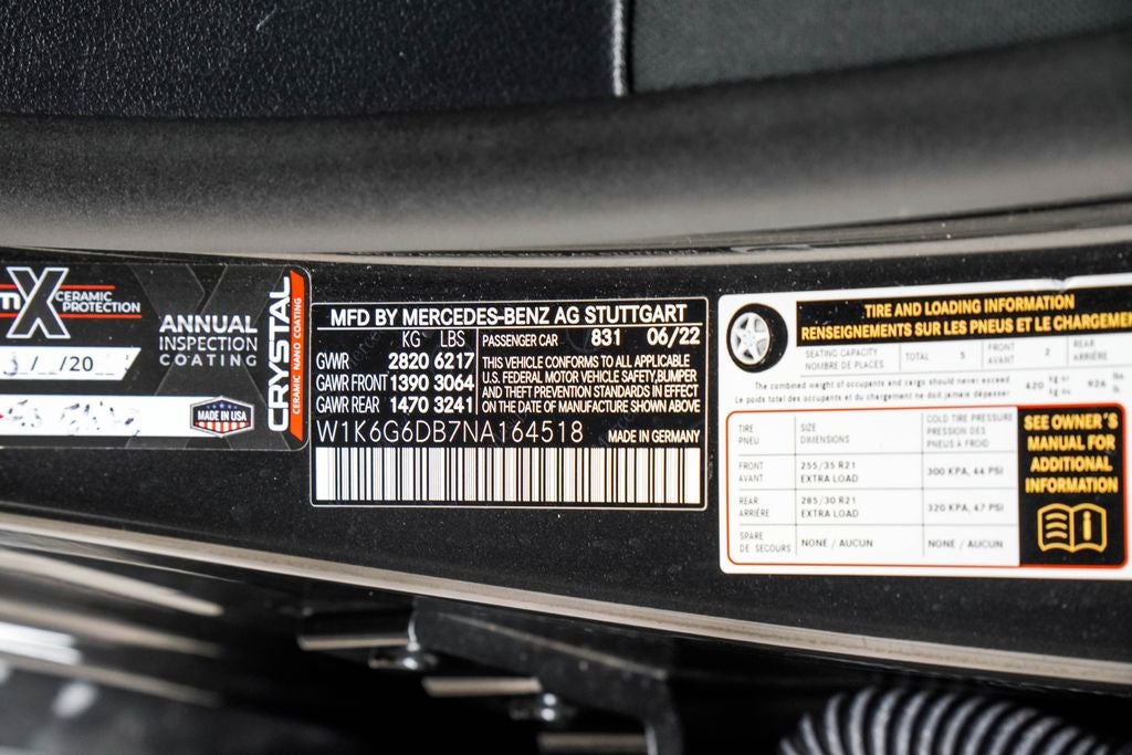 2022 Mercedes-Benz S-Class S 500 4MATIC®