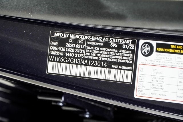 2022 Mercedes-Benz S-Class S 580 4MATIC®