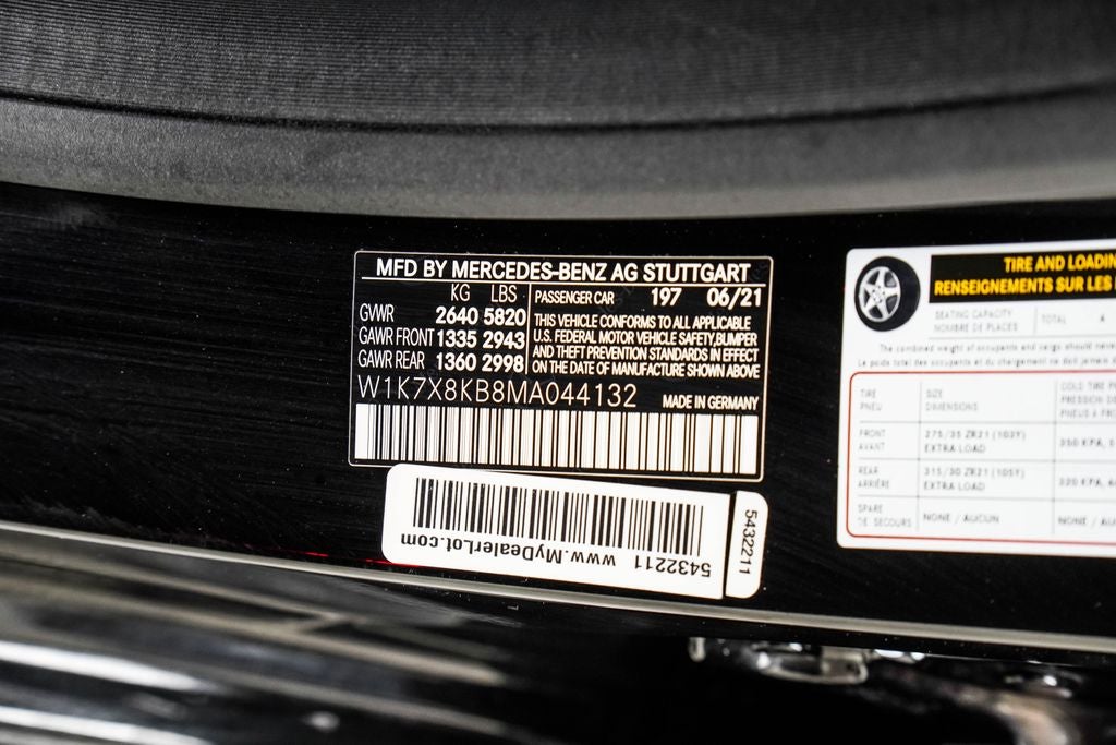 2021 Mercedes-Benz AMG® GT 63 S 4MATIC®