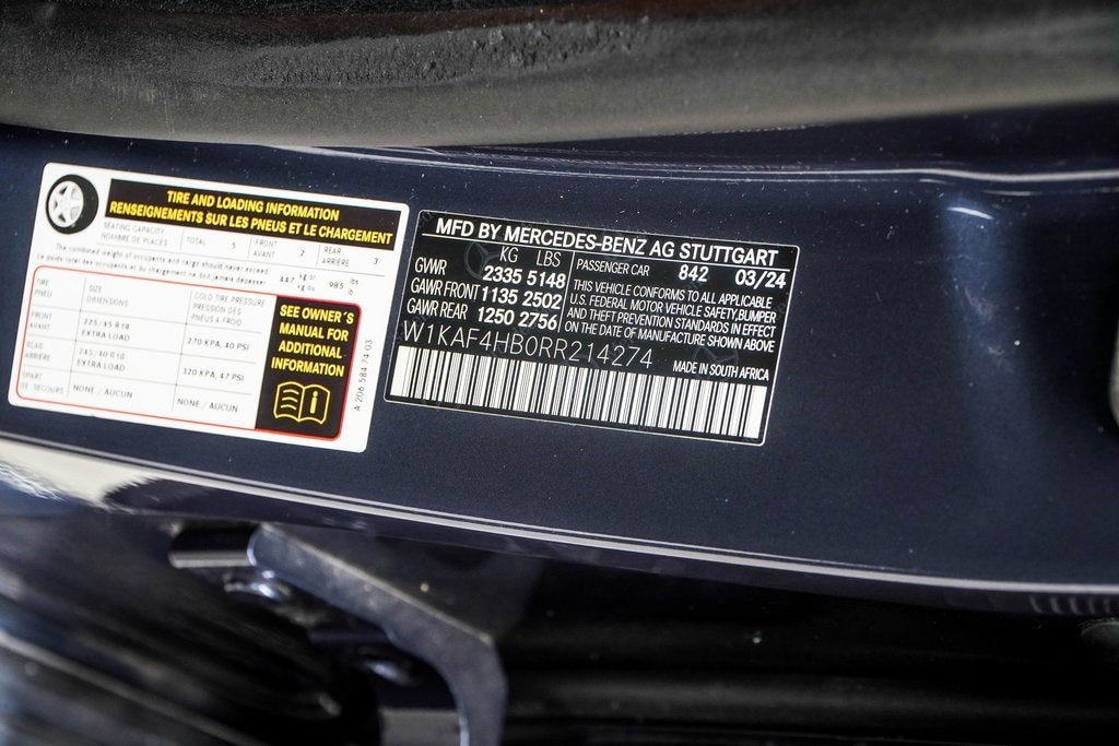 2024 Mercedes-Benz C-Class C 300 4MATIC®