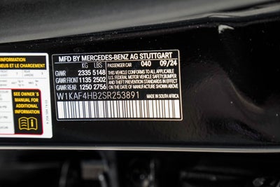 2025 Mercedes-Benz C-Class C 300 4MATIC®