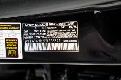 2025 Mercedes-Benz C-Class C 300 4MATIC®