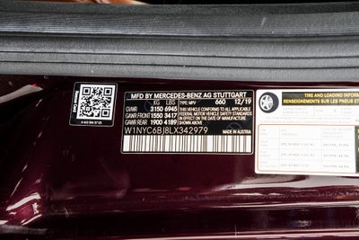 2020 Mercedes-Benz G-Class G 550 4MATIC®