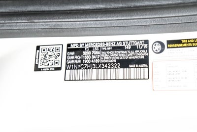 2020 Mercedes-Benz G-Class G 63 AMG® 4MATIC®