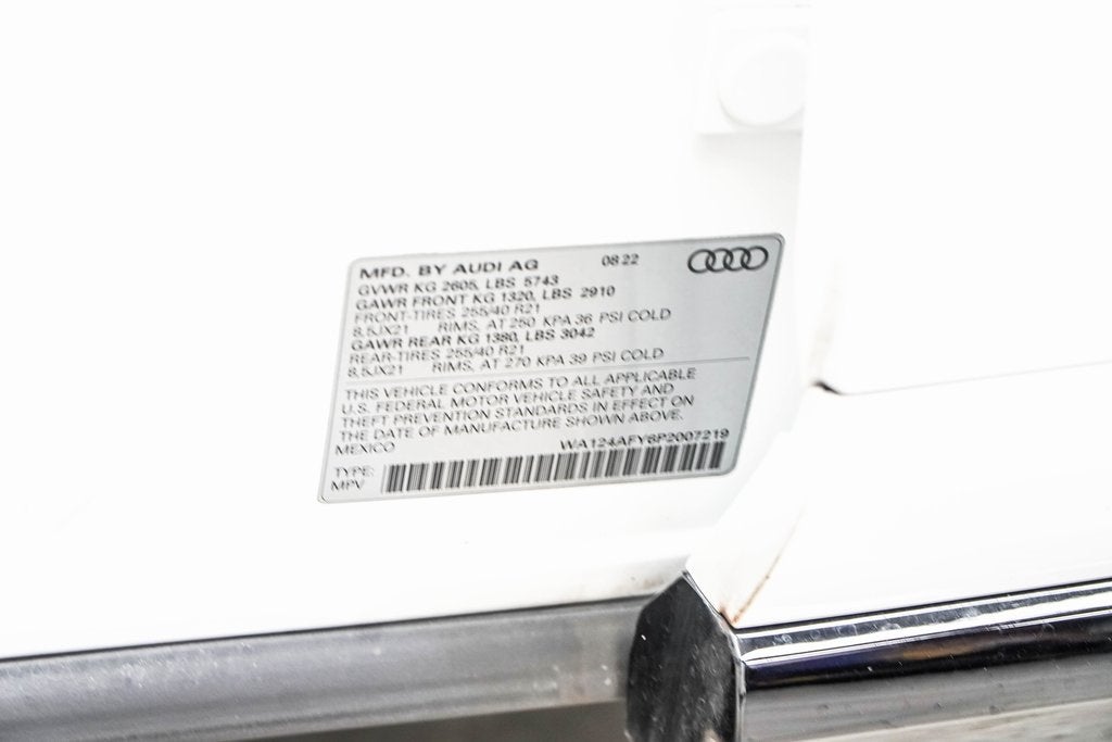 2023 Audi SQ5 Sportback Premium Plus quattro