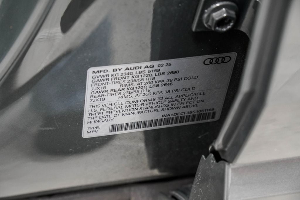2025 Audi Q3 Premium S Line quattro