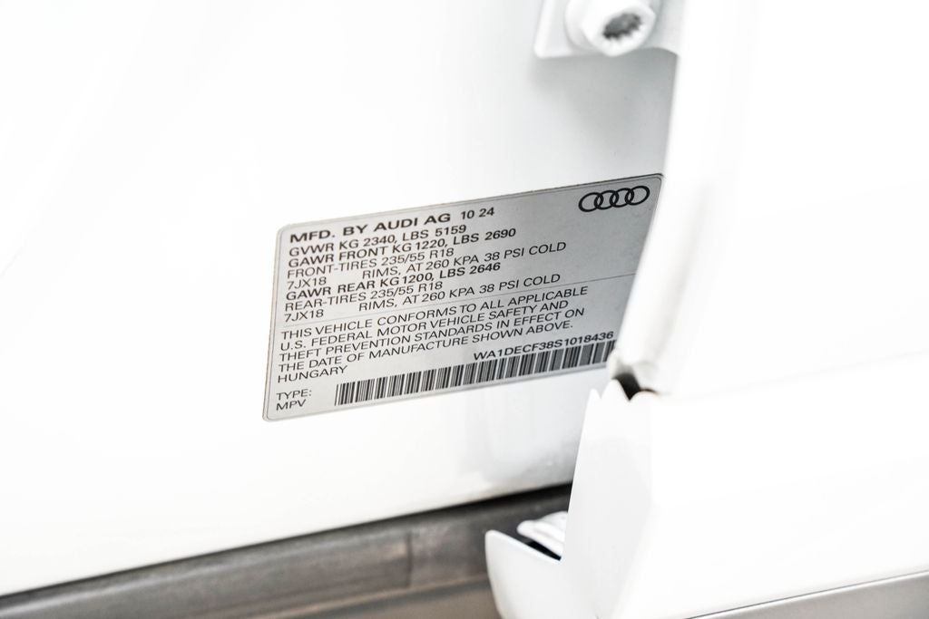 2025 Audi Q3 Premium S Line quattro