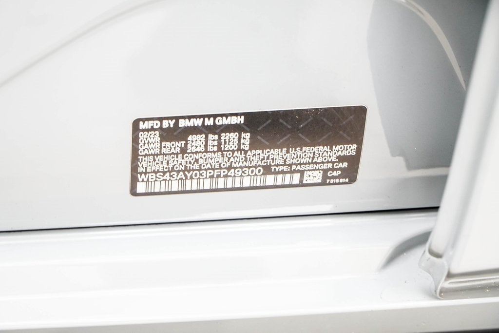 2023 BMW M3 Competition XDRIVE