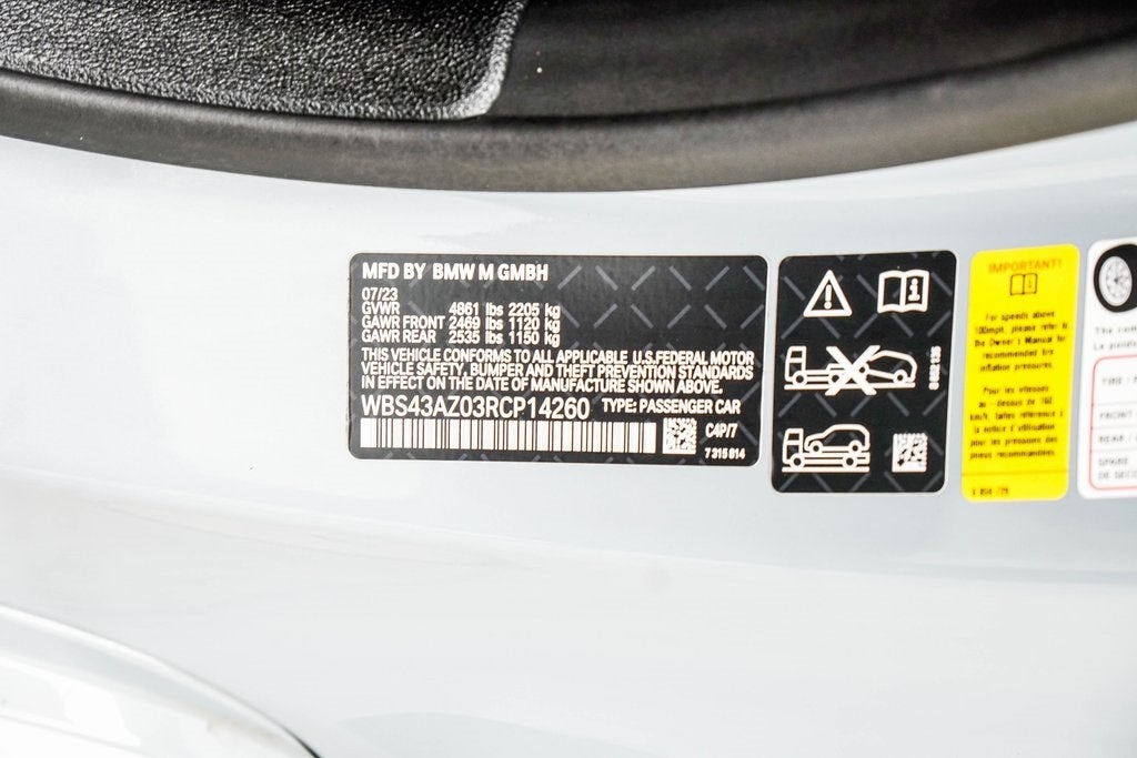 2024 BMW M4 Competition