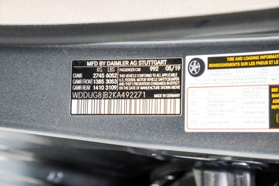 2019 Mercedes-Benz S-Class S 63 AMG® 4MATIC®