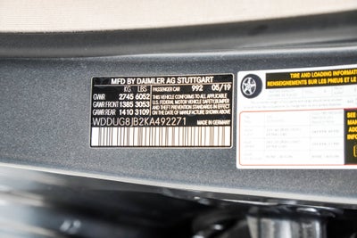 2019 Mercedes-Benz S-Class S 63 AMG® 4MATIC®