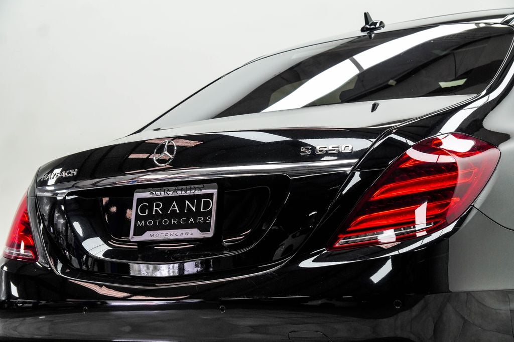 2018 Mercedes-Benz S-Class Maybach S 650