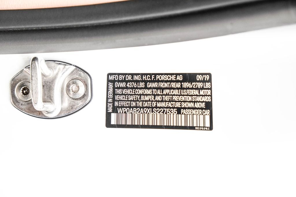 2020 Porsche 911 Carrera S