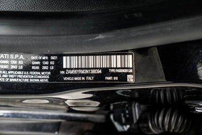 2022 Maserati Quattroporte Modena Q4