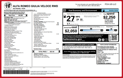 2023 Alfa Romeo Giulia Veloce
