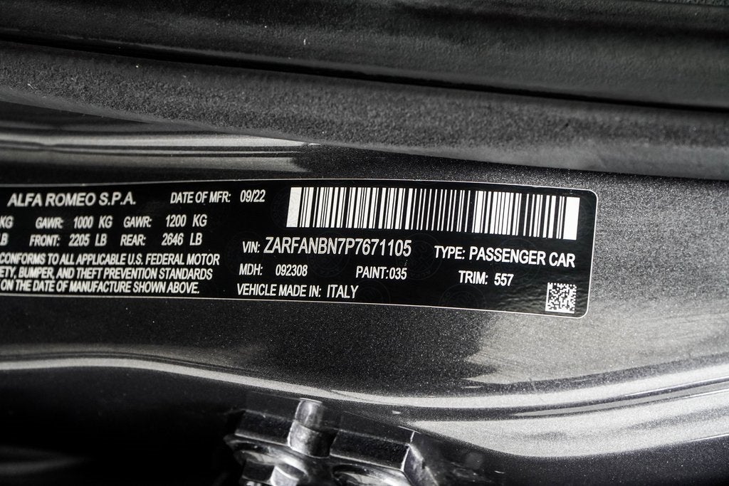 2023 Alfa Romeo Giulia Veloce