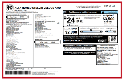 2023 Alfa Romeo Stelvio Veloce