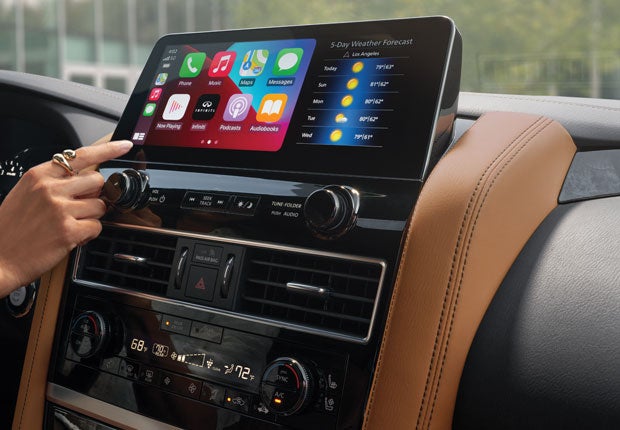 2024 INFINITI QX80 Key Features - WIRELESS APPLE CARPLAY® INTEGRATION | Grand INFINITI of Macon in Macon GA