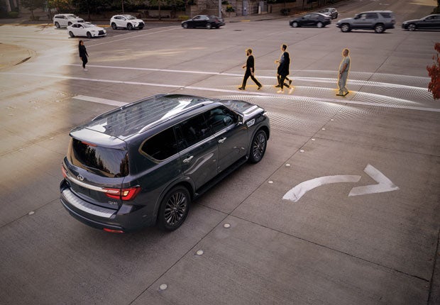 2024 INFINITI QX80 Key Features - PREDICTIVE FORWARD COLLISION WARNING | Grand INFINITI of Macon in Macon GA