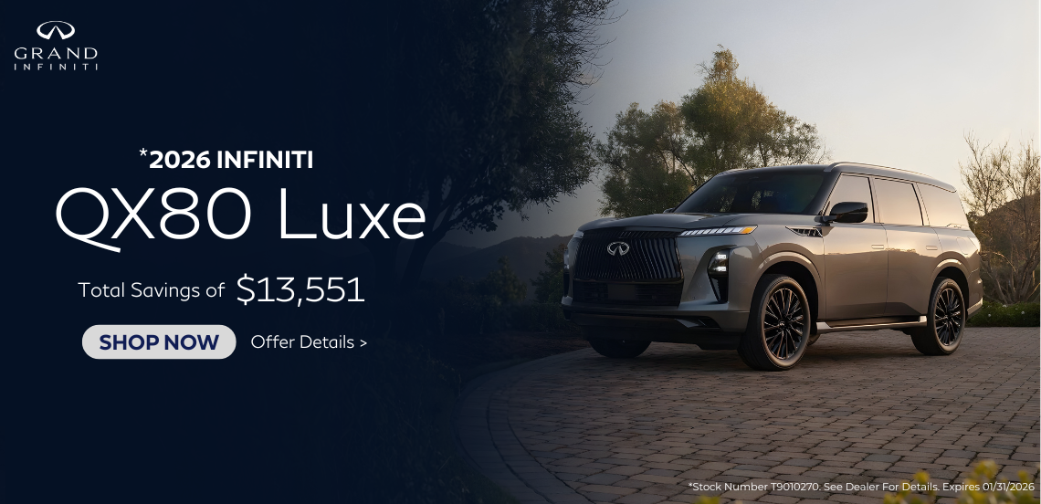 2026 INFINITI QX80 Luxe