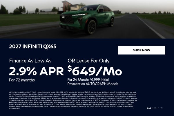 2027 INFINITI QX65