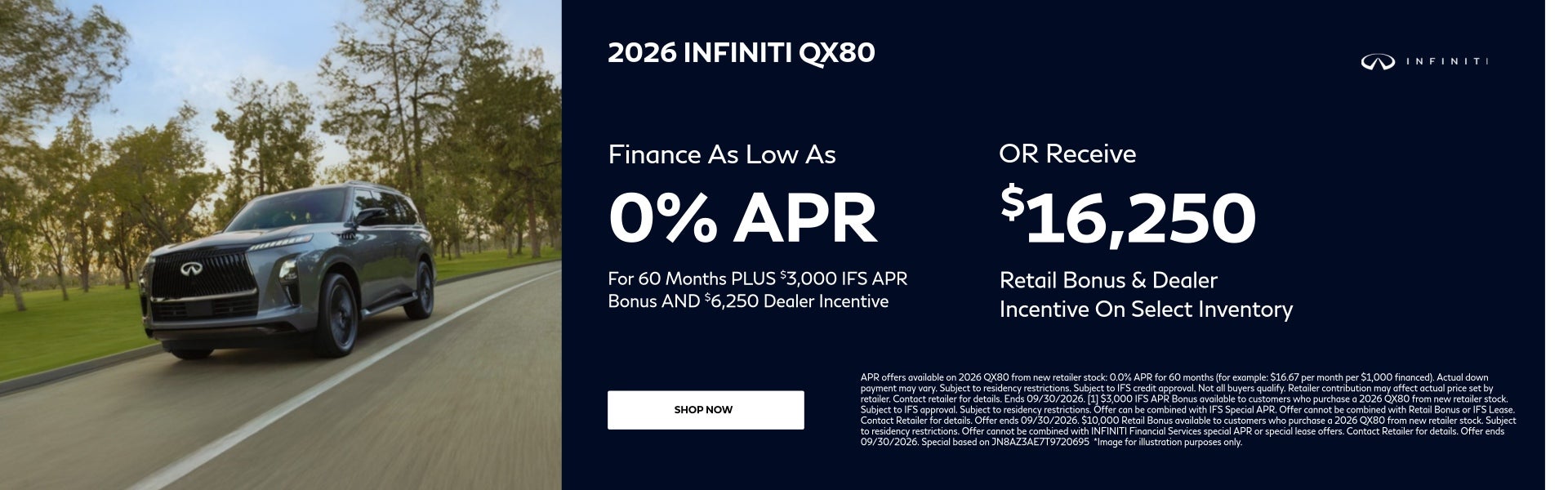 2026 INFINITI QX80