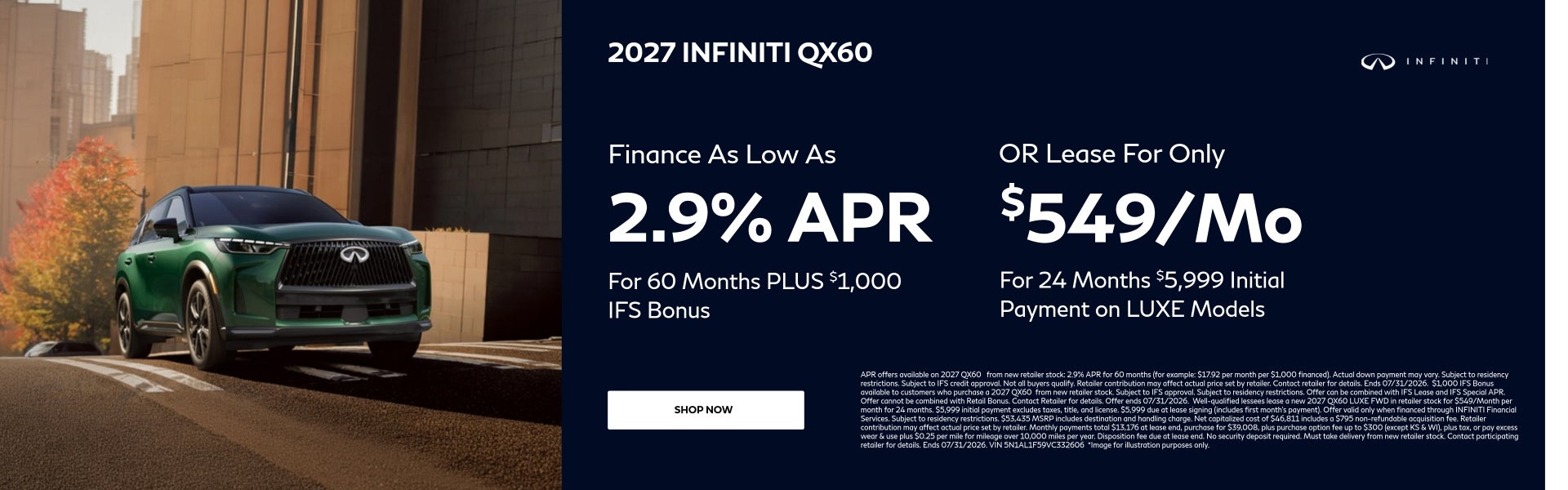 2027QX60Offer