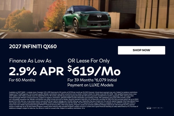2027 QX60 Special