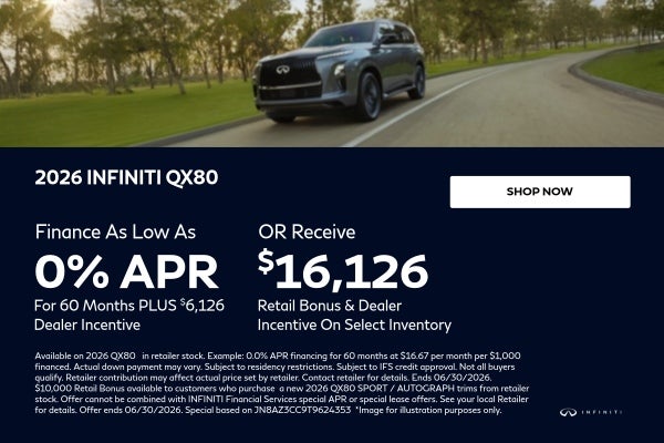 2026 QX80 Special