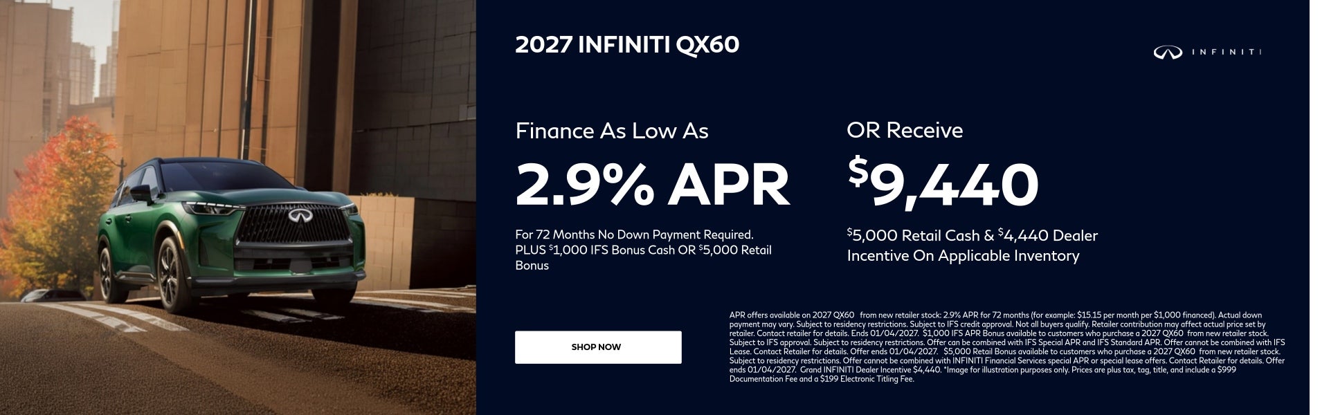 2027 INFINITI QX60