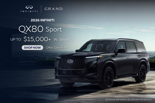2026 Infiniti QX80 Sport